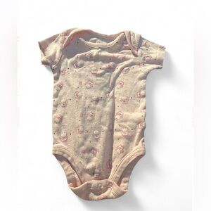 LoveSpun pink Patterned baby Bodysuit